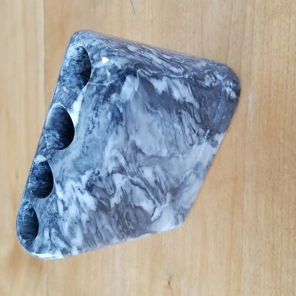 Vintage Marble Toothbrush Holder